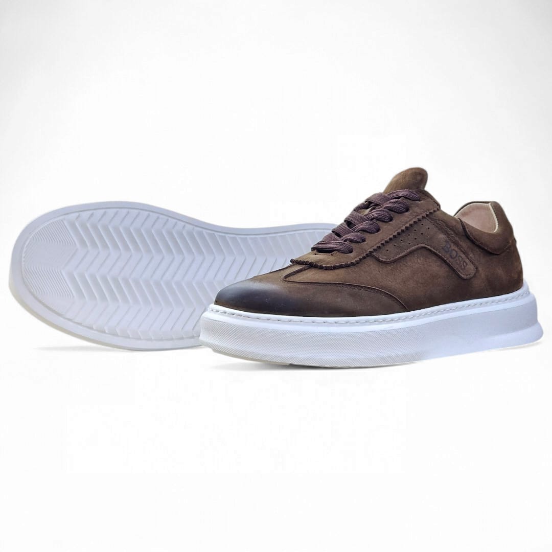 Espadrilles Sportives pour Homme – Boss (Nubuck)