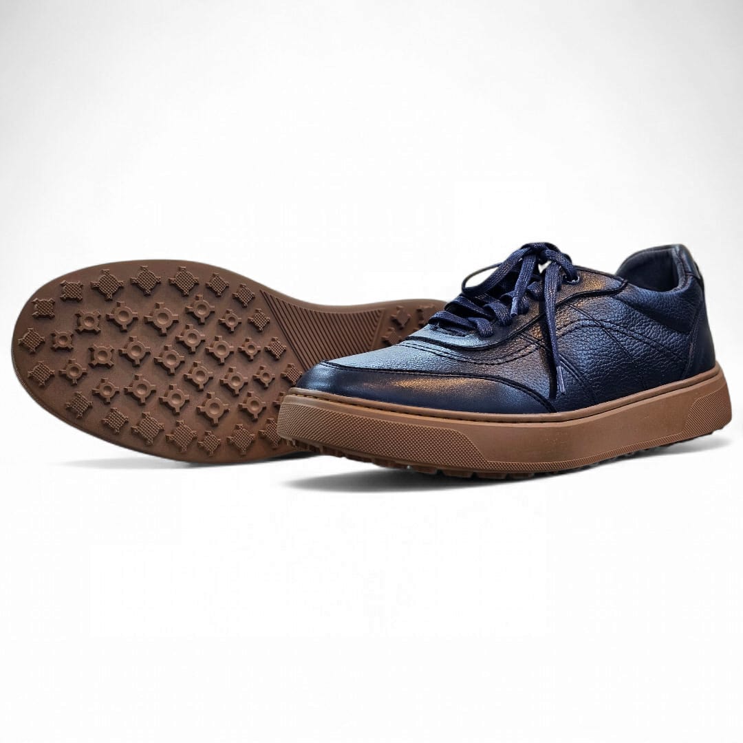BASKET BLAZE En Cuir, Noir