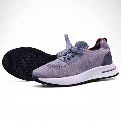 BASKET FLUENT FLEX EN DAIM, BLEU CIEL