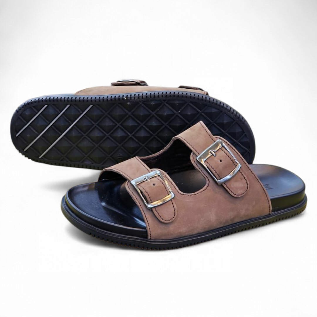SANDALE EN CUIR CASTELO