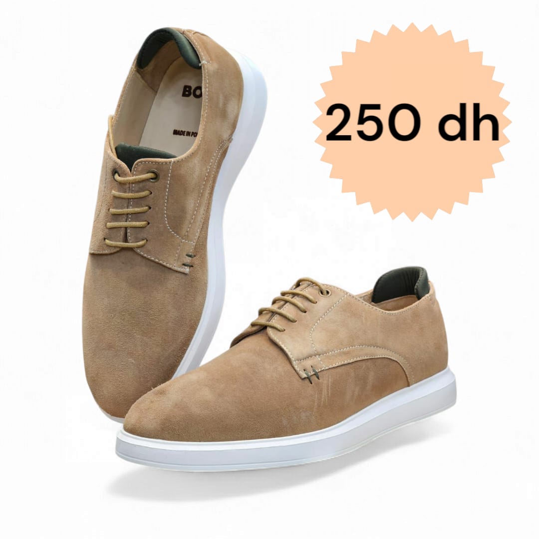 Chaussures en nubuck – Élégance et légèreté au quotidien