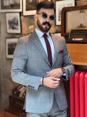 COSTUME CARREAUX HAUT DE GAMME