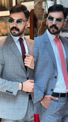 COSTUME CARREAUX HAUT DE GAMME