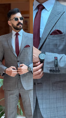 COSTUME CARREAUX HAUT DE GAMME